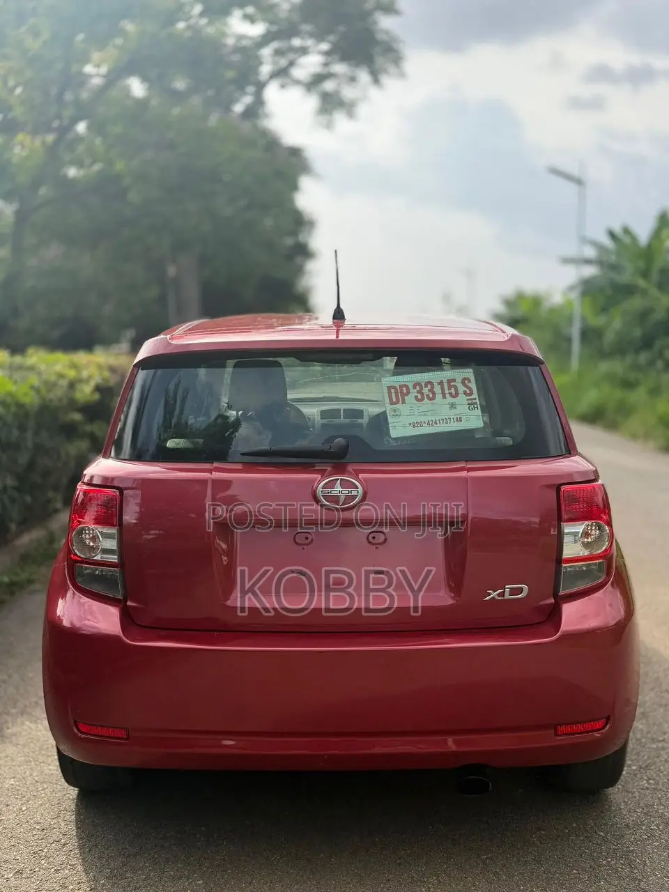 Scion xD Base 2014 Red