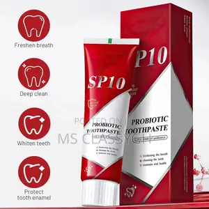 Sp-10 Probiotics Bright Deep Cleaning Stain Removing Toothpaste 120g