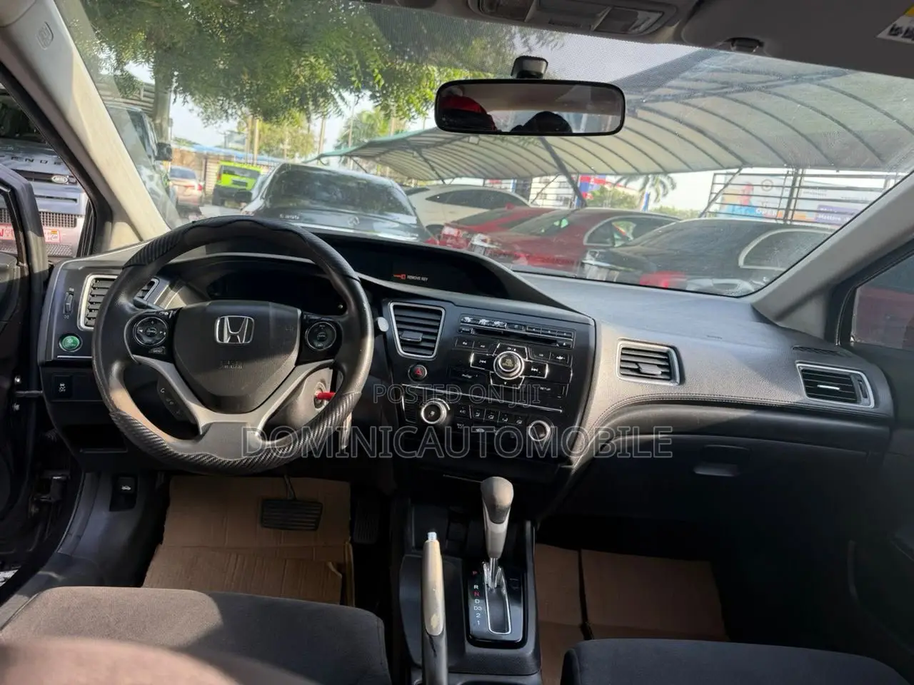 Honda Civic Sedan EX 2013 Black