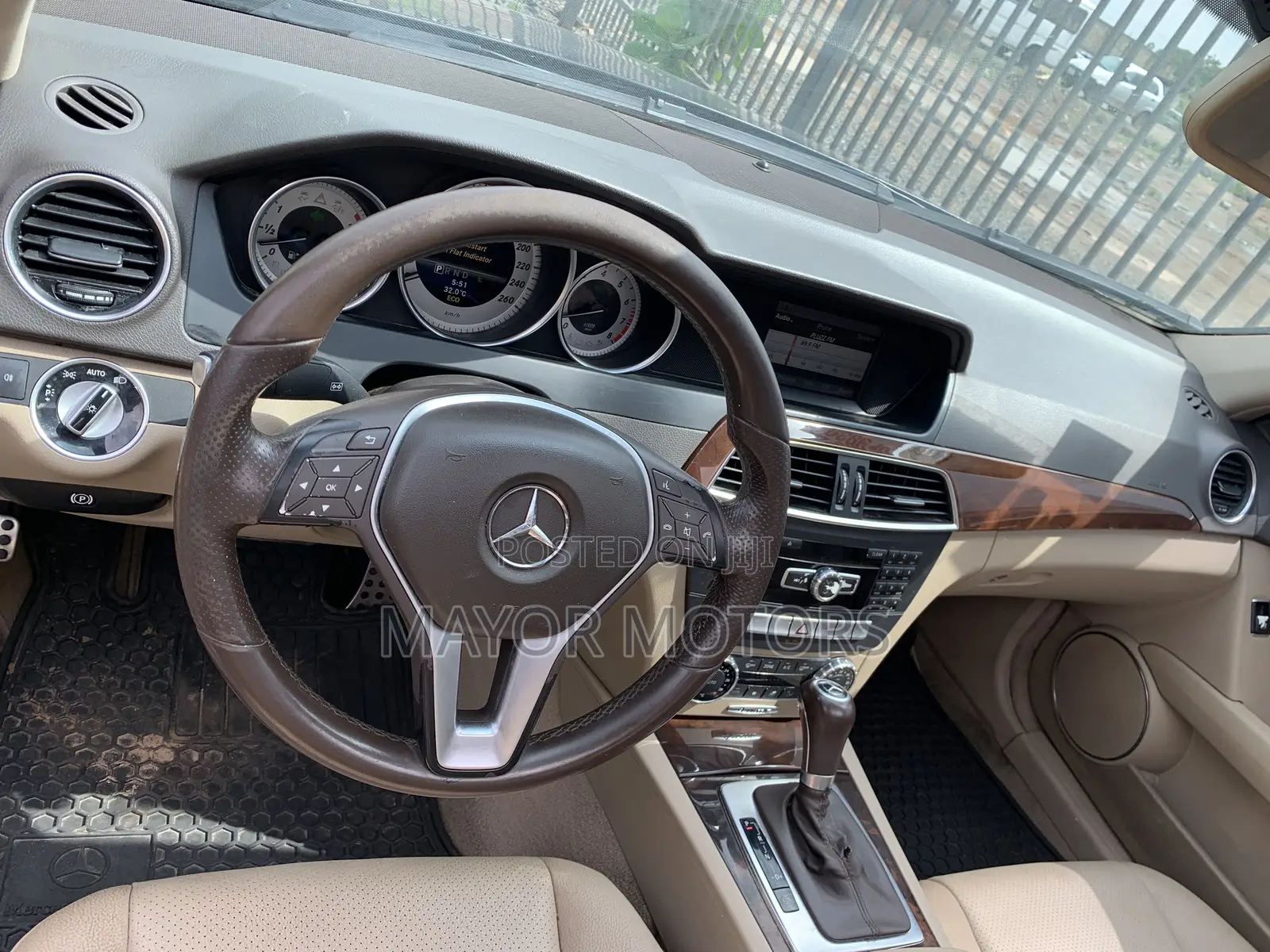 Mercedes-Benz C300 Luxury 4Matic Sedan AWD (3.5L 6cyl 7A) 2013 Black