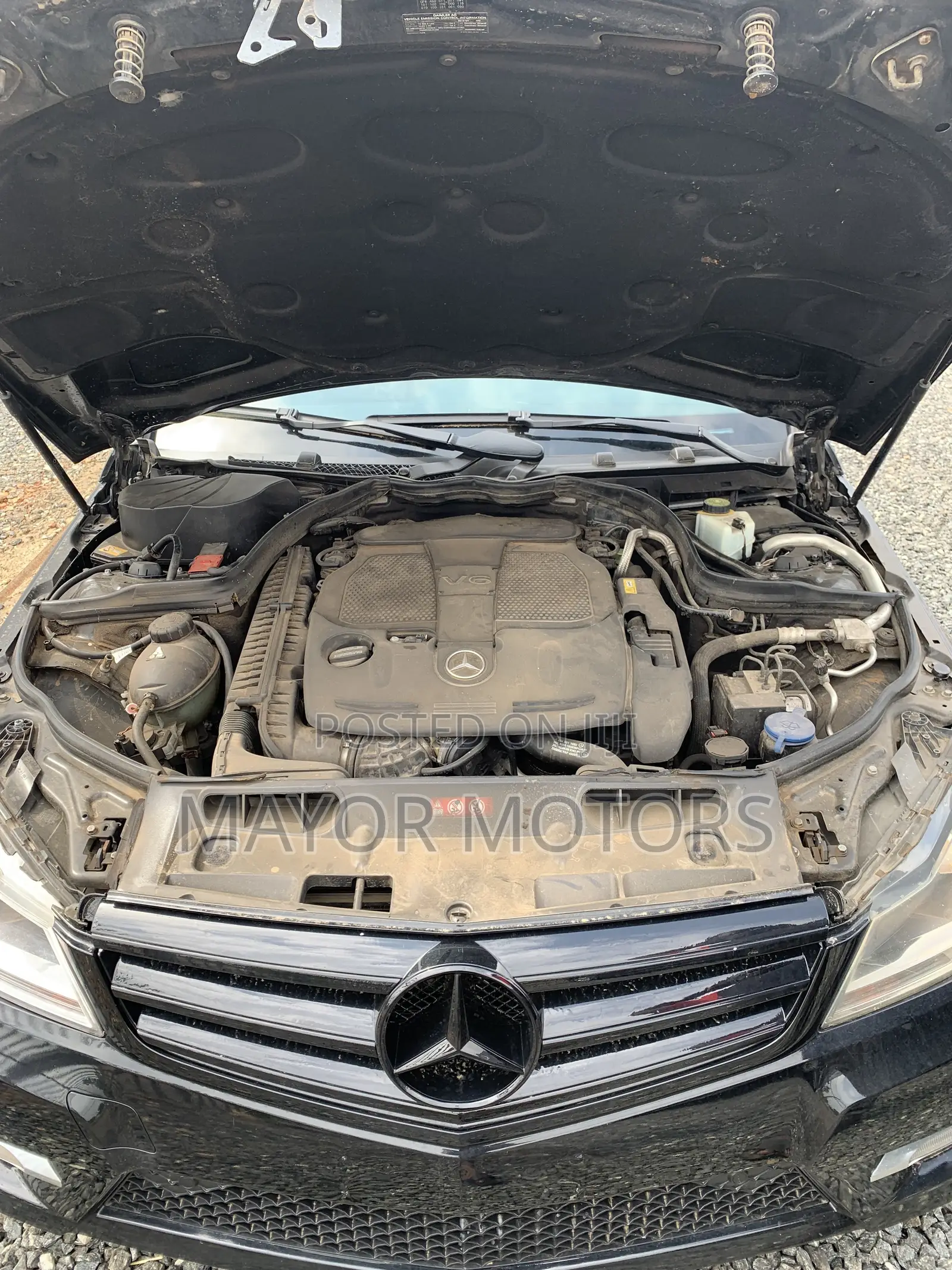 Mercedes-Benz C300 Luxury 4Matic Sedan AWD (3.5L 6cyl 7A) 2013 Black