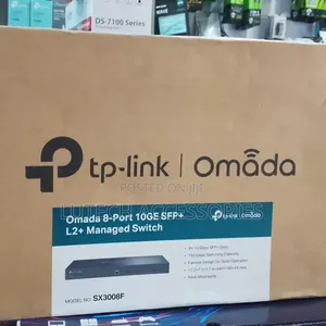 Tp Link 8 Port 10ge Spf+ L2+ Managed Switch(Sx3008f)