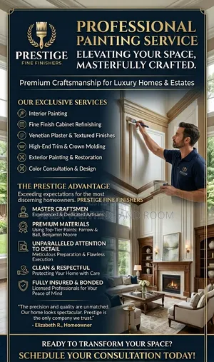Premium Property Painting Services | Clean, Modern Durable Finishes