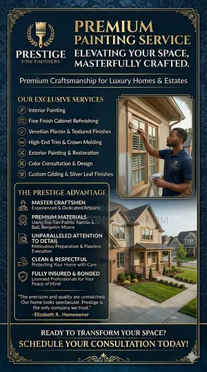 Luxury Interior Exterior Painting Services | Premium Finishing
