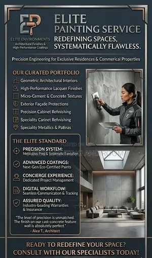 Elite Painting Luxury Wall Finishing Services for Modern Properties