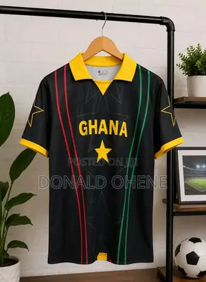 Ghana Concept Jersey Black Star