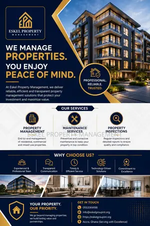 We Manage Your Property:Enjoy Peace of Mind