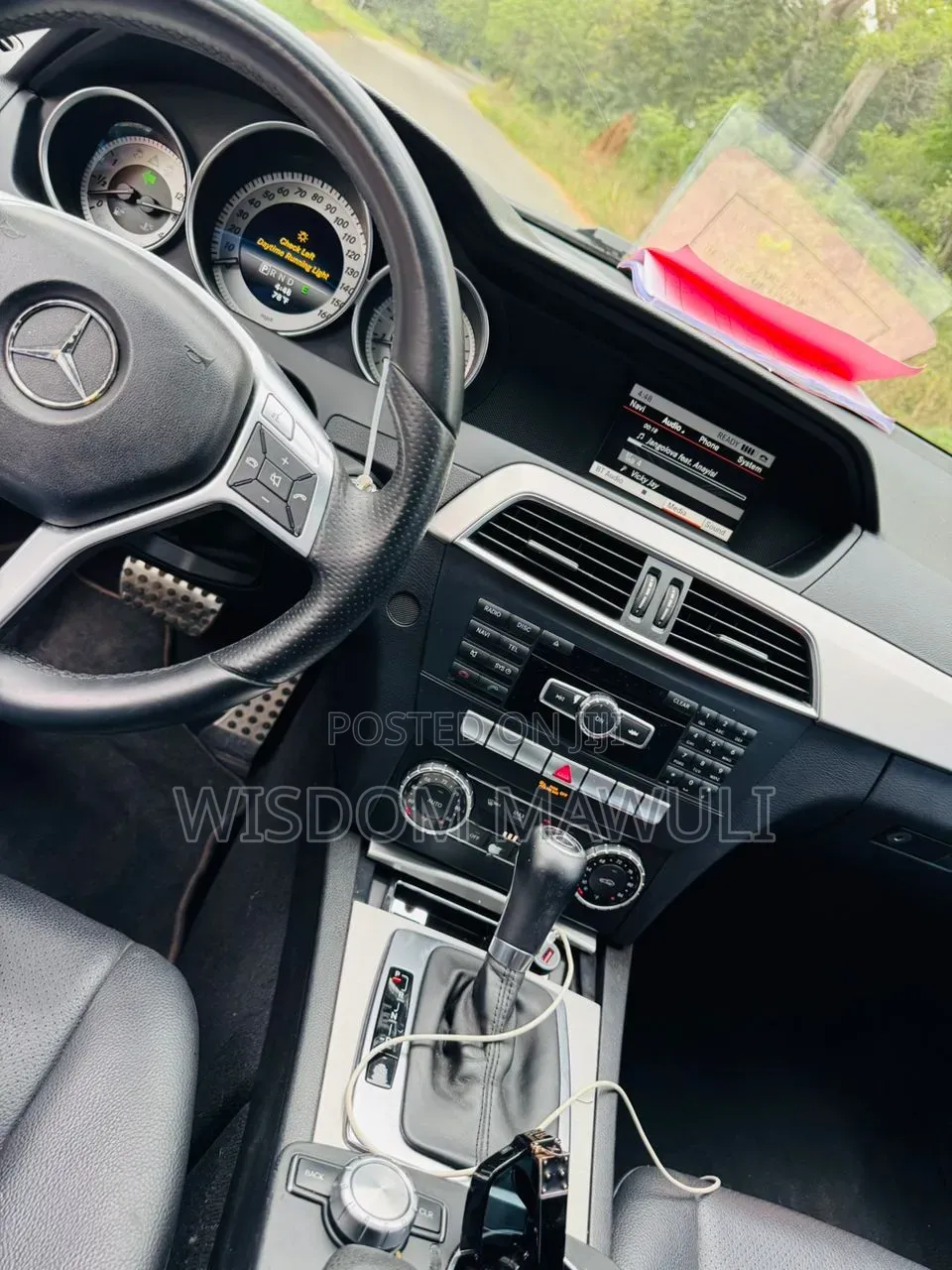 Mercedes-Benz C250 2014 Red