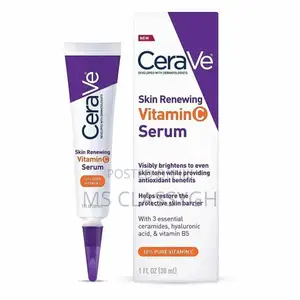 Cerave Skin Moisturizing Vitamin C Serum Acid Whiteni Tone Repair Skin