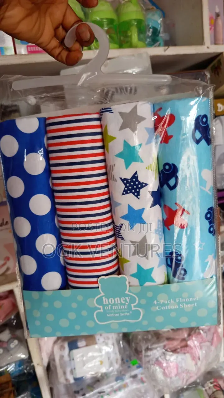 4in1 Colored Cot Sheets