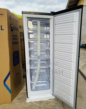 Sleek Nasco Puf 370-1a Single Door Upright Standing Freezer 