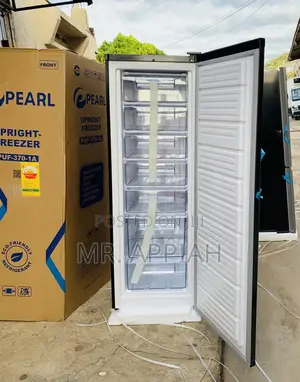 Premium Design Pearl Puf 370-1a Upright Standing Freezer 