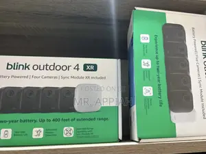 Unique Blink Outdoor 4 Wireless Security Cameras(Black)1080p Hd 