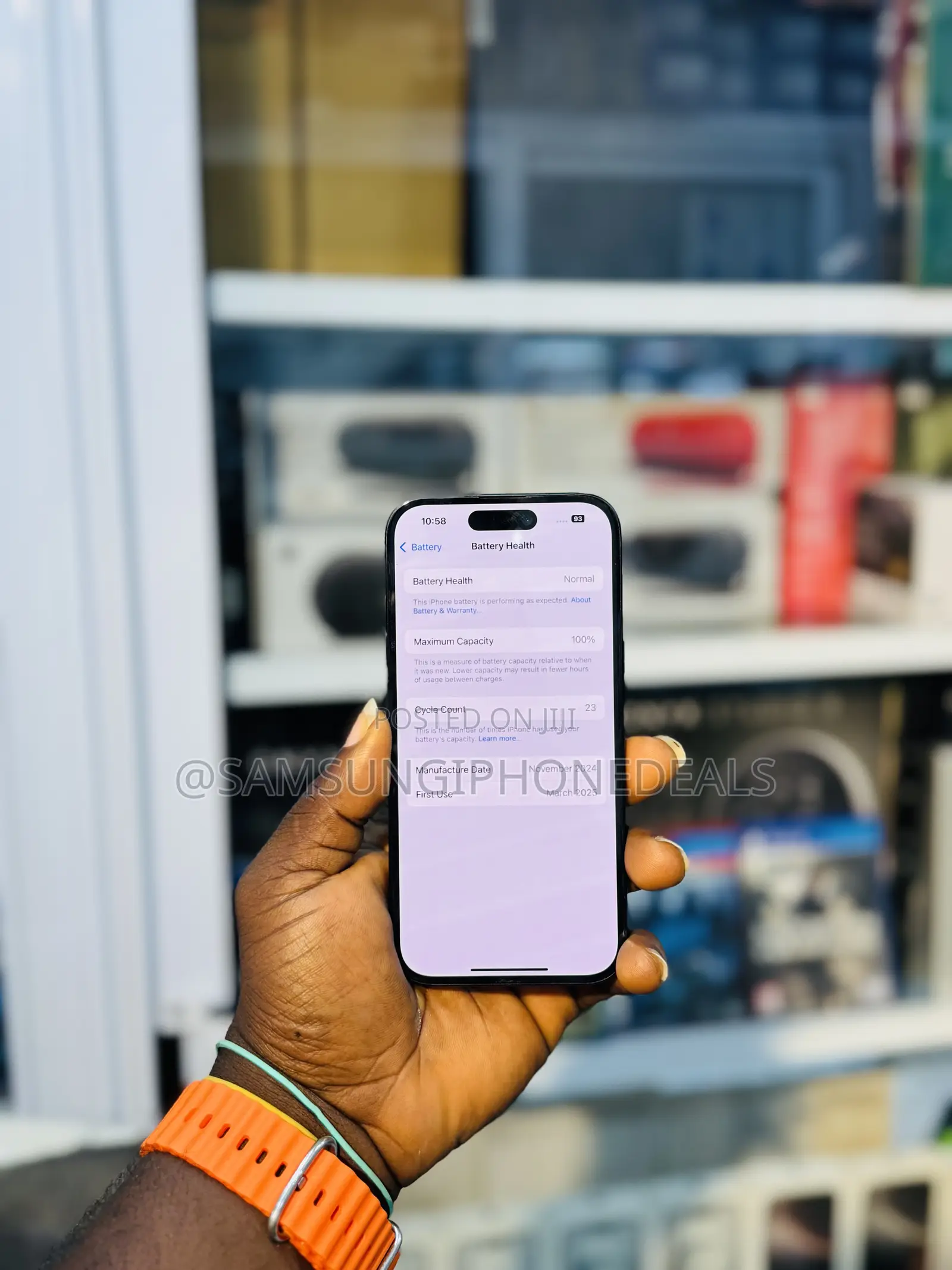 Apple iPhone 15 128 GB Black