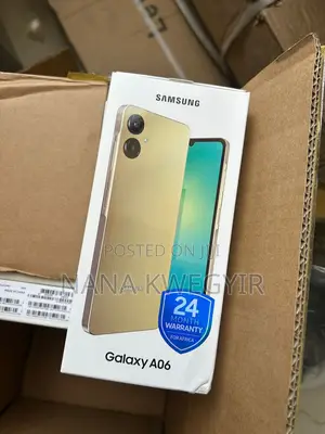 New Samsung Galaxy A06 64 GB Gold