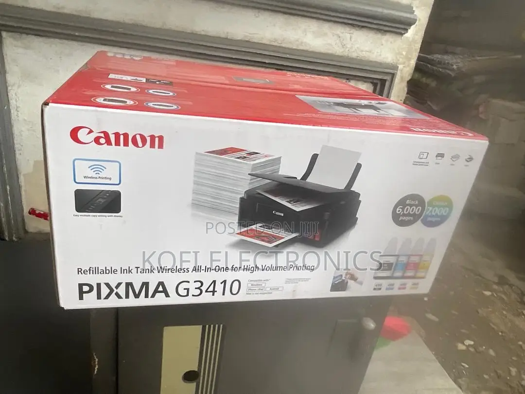 Canon Pixma G3410 Multifunction Printer Quality You Can Trust