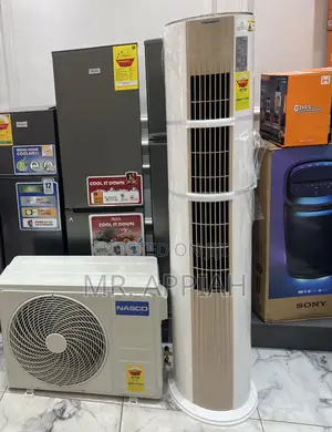 Sleek Nasco 2.0hp Floor Standing Air Conditioner(White).