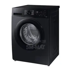 Samsung 11kg Front Load Full Auto Washer Wm- Ww11cgc04dabsg, Black