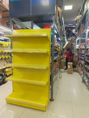 Stronger and Bigger Supermarket Metal Shelves