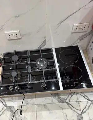 Sealed in Box Kenwood 90cm 2 Electric + 4 Gas Burner(Black).