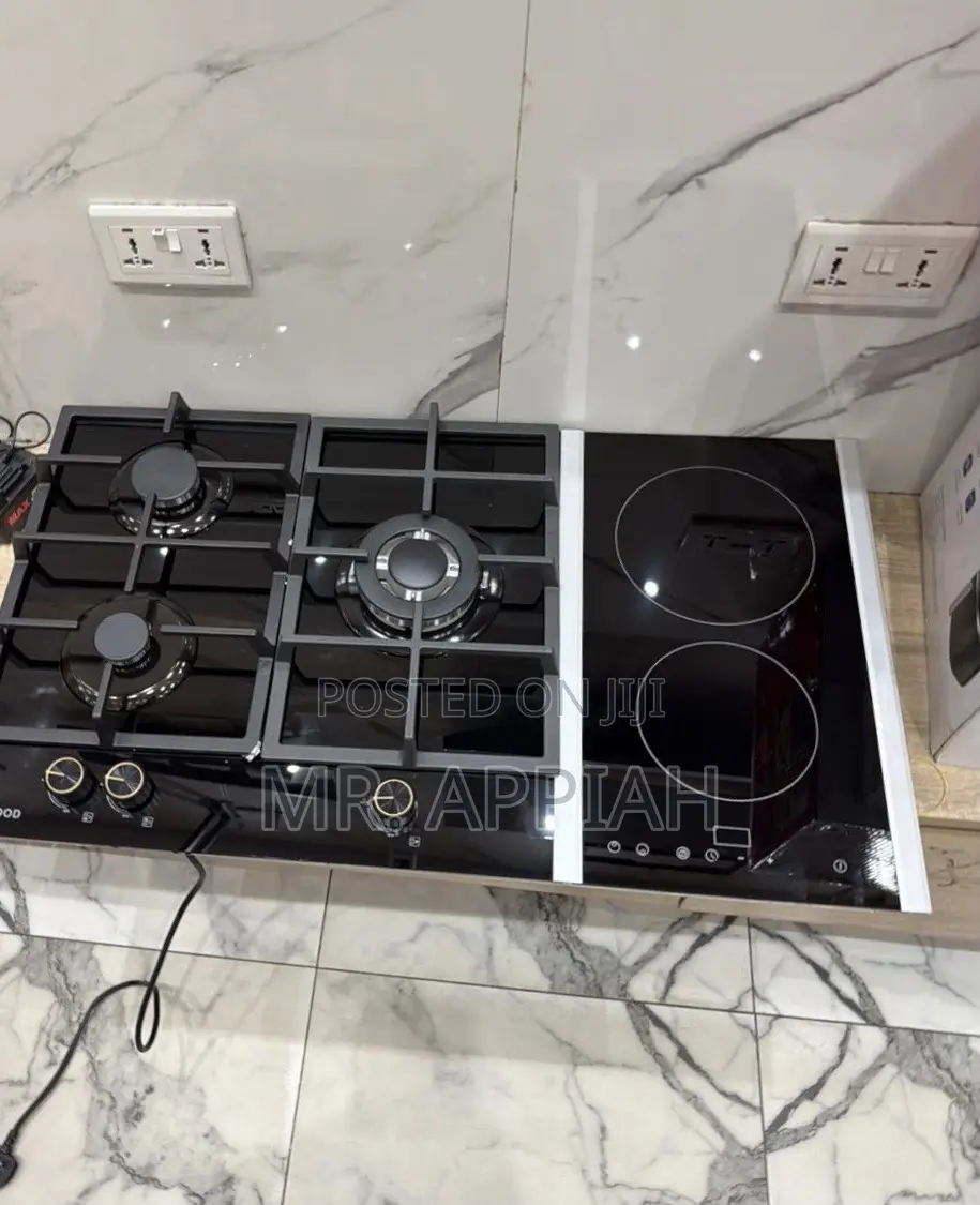 Super Durable Kenwood 90cm 4 Gas + 2 Electric Hob(Glass)