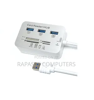 Usb Hub 3.0/3.1+Card Reader -619 Usb Combo