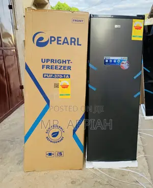 Latest Nasco Single Door Upright Standing Freezer(Puf-370-1a)Gray 