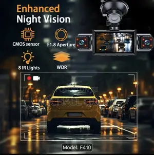 Car Dash Cam With a Genuine 4-Channel Setup