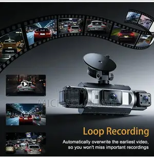 Car Dash Cam With a Genuine 4-Channel Setup