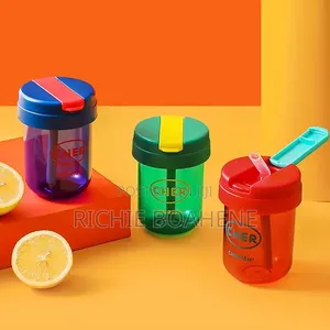 Toddlers Water Bottle With Straw
