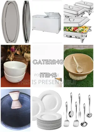 Deep Freezer, Calabash, Ceramic Plates, Bowls, Chaffing Dishes, Ladles