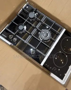Neatly Boxed Kenwood 3+2 Fuel Built-in Cooker Hob Gas and Electric
