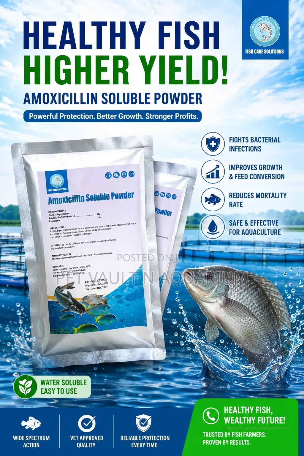 Amoxcillin Soluble Powder