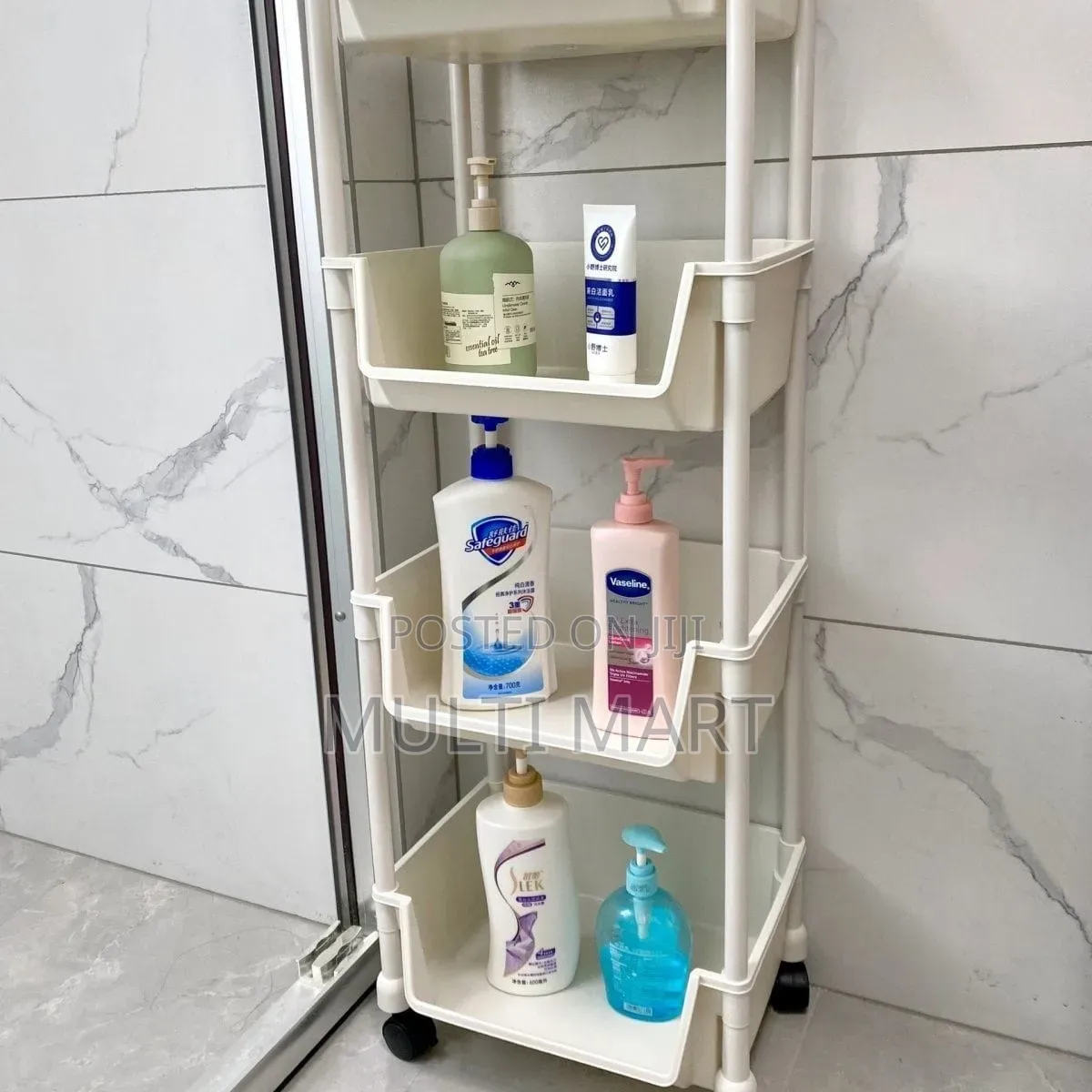 Trolley Storage Rack Bookshelf Small Size