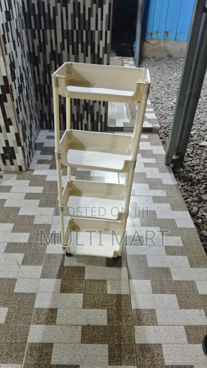 Trolley Storage Rack Bookshelf Small Size