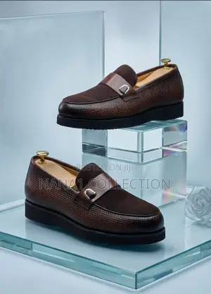 Dino Verratti “Brown Black” Leather and Suede Loafers