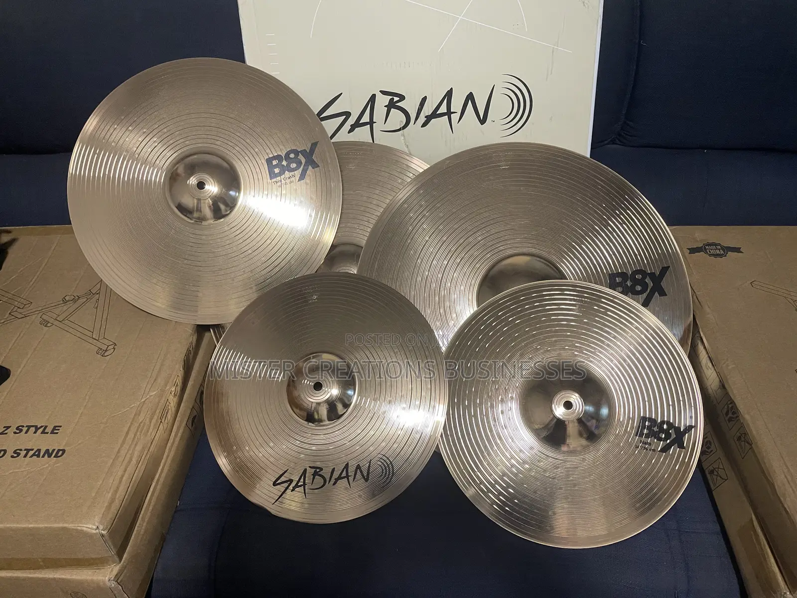 Sabian B8x Performance Cymbal Set