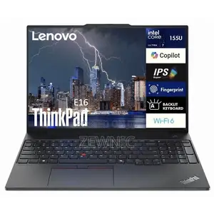 New Laptop Lenovo ThinkPad E16 Gen 3 8GB Intel Core Ultra 7 SSD 2T