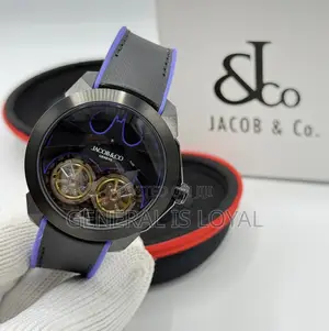 Jacob Co.Gotham City Automatic Edition Ft Batman Emblem on the Dial