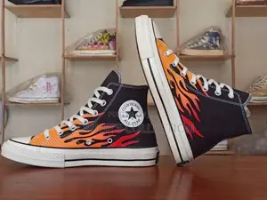 Converse Chuck 70 Ox "Flames" Long and Short