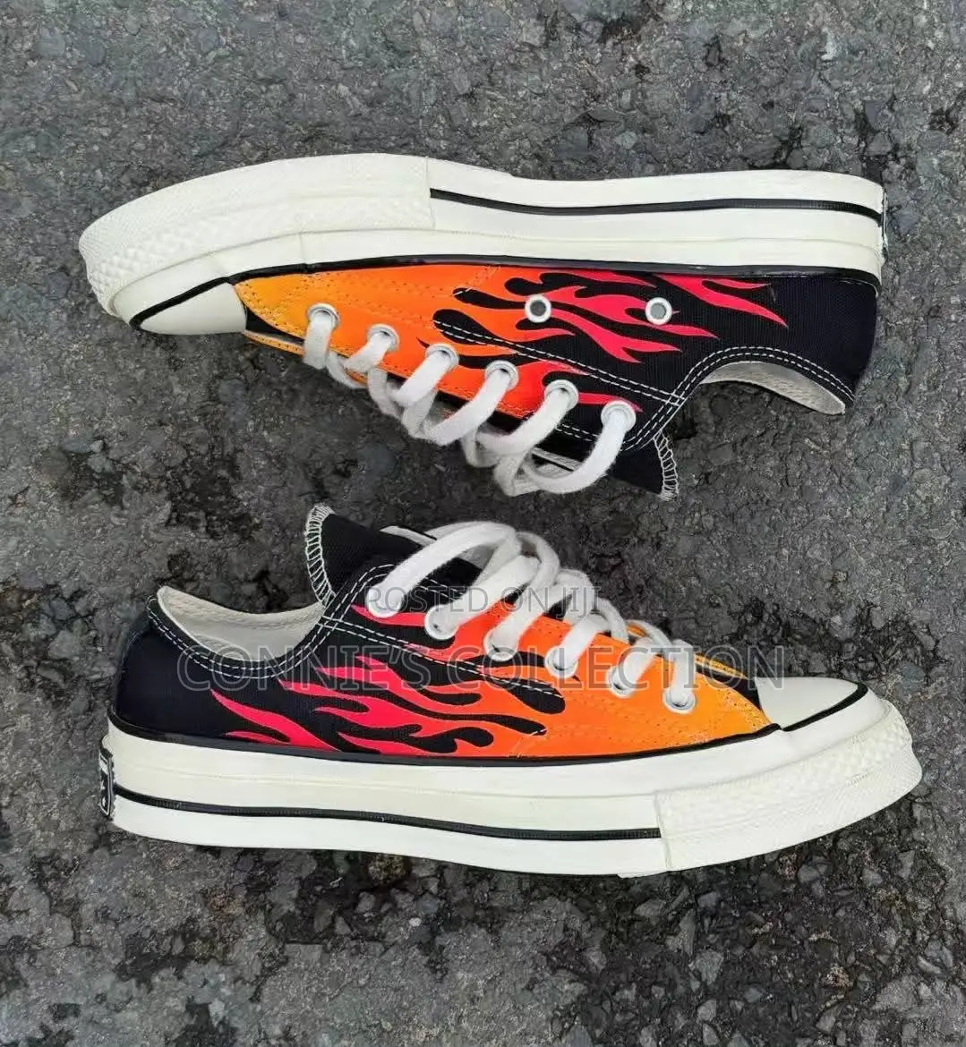 Converse Chuck 70 Ox "Flames" Long and Short