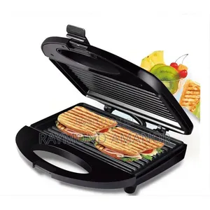 Sandwich Maker Toaster With Non-Stick Plate(Strip-Shaped) - Led