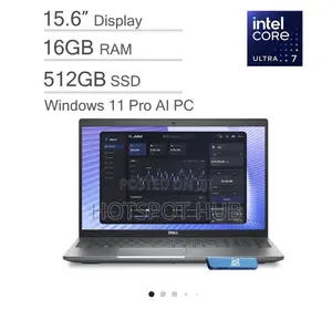 New Laptop Dell Precision 3580 16GB Intel Core Ultra 7 SSD 512GB