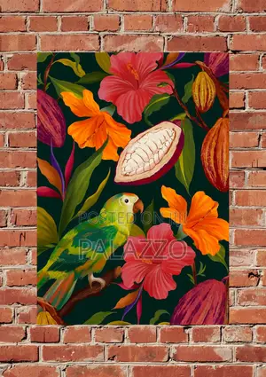 A4 Canvas Wall Artwork Print