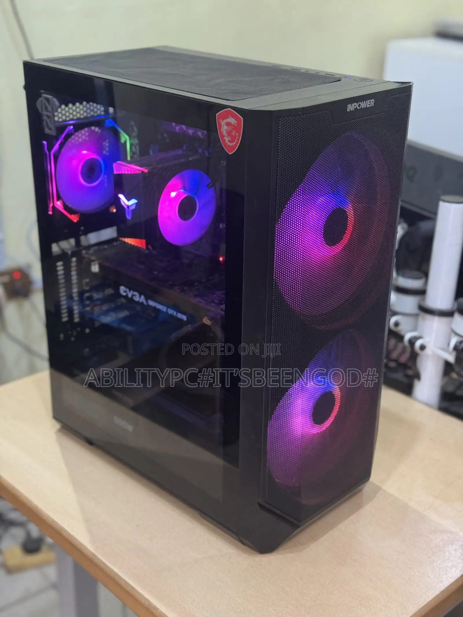 Desktop Computer MSI Gaming 24GE 2QE 4K 16GB Intel Core i7 SSD 512GB