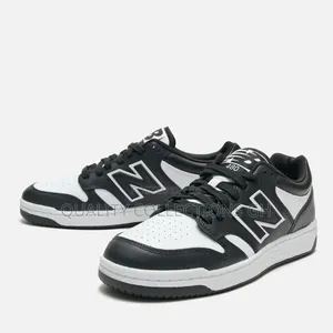 New Balance 480 White and Black