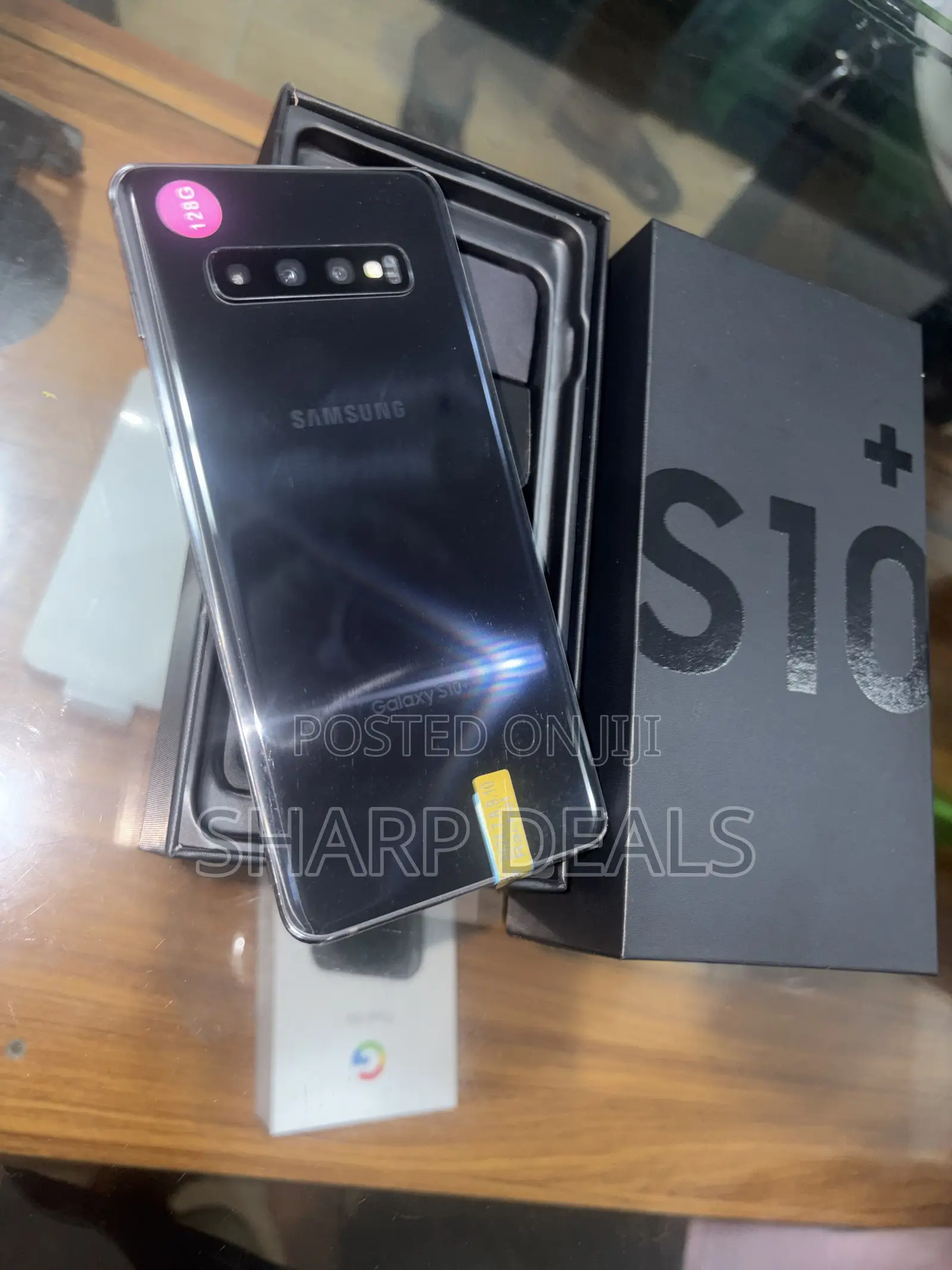 New Samsung Galaxy S10 Plus 128 GB Black