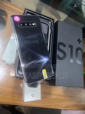 New Samsung Galaxy S10 Plus 128 GB Black