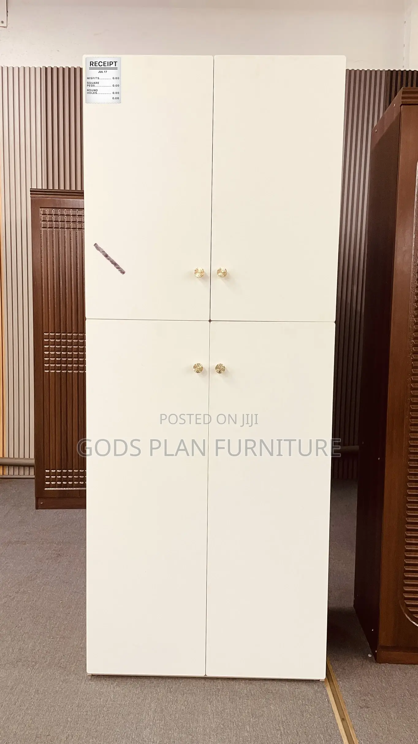 2 Doors Wardrobe ( Foreign Wood)