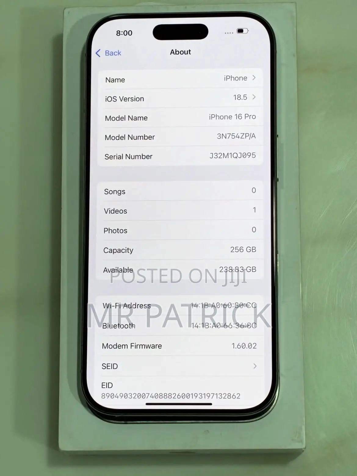 Apple iPhone 16 Pro 256 GB Gold